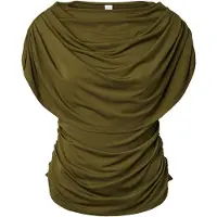Y.A.S Top marrone