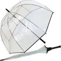 Merkloos Ombrellone trasparente extra-large per 2 persone