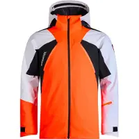 Rossignol - Giacca da sci impermeabile e isolante in Primaloft - M Hero 4Ws Insulated Ski Jacket Neon Red in Nylon - Taglia L - Arancione