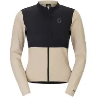 SCOTT Women's Jersey Endurance Warm L/S Maglietta da ciclismo Donna (M, beige)