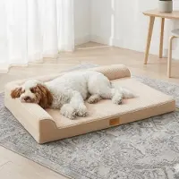 Merkloos Solidchoice - Cuccia ortopedica XXL per cani, con coperta lavabile