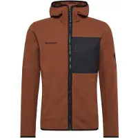 Mammut Tamaro Midlayer Hooded Jacket Giacca in pile Uomo (S, marrone)