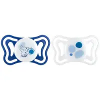 Chicco Ch Succh Light Blu Sil16 36 2P