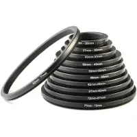 K&F Concept Step Down Set di anelli da 11 pezzi (26-82mm)