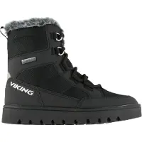 Viking Kid's Fleek Warm GTX Zip Scarpe invernali Bambini (38, nero)