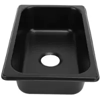Merkloos Omgoods - Lavabo per camper e imbarcazioni - Lavabo rettangolare compatto