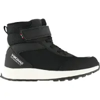 Viking Kid's Equip Warm WP 1V Scarpe invernali Bambini (37, nero)
