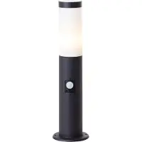 Brilliant Dody Lampioncino a sensore, nero, metallo, plastica, E27