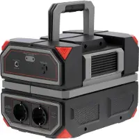 YATO Powerstation, accumulatore di energia, accumulatore di energia 600 W, 504 Wh, 230 V USB-C