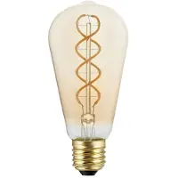 Creative Cables Lampadina Led 2500k Golden Line B01 Line Spiral Filament Edison 5v 1.3w