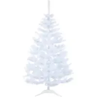 Saska Garden Albero di Natale artificiale Megi, abete bianco, 180 cm, con supporto