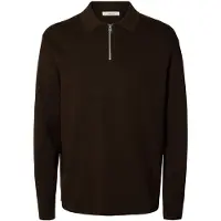 Selected Pullover 'SLHTeller' marrone scuro