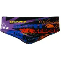Turbo Costume Da Bagno A Slip Writing