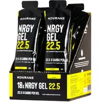 Nduranz Scatola Di Gel Energetici Nrgy 22.5 Limone 66g 18 Unità