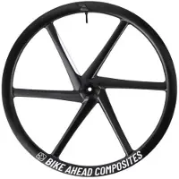 Bike Ahead Ruota Posteriore Da Gravel Biturbo Aero Cl Disc Tubeless 23-24