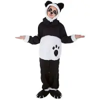 Creaciones Llopis Costume Da Panda Morbido Per Bambini