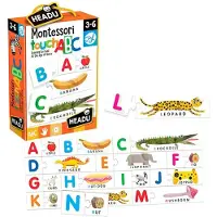 Fournier Puzzle Montessori Dell´alfabeto Tattile Headu