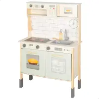 Woomax 39073 Cucina In Legno Giocattolo Educativo 30x68x102cm