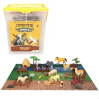 Colorbaby Figura Animal World-farm Animals 50 Unità