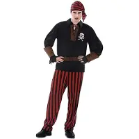My Other Me Fun Company Costume Da Pirata Con Bandana