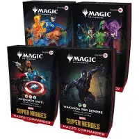 Hasbro Carte Collezionabili Magic: The Gathering Marvel Super Heroes Italian 4