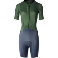 Santini Trisuit A Maniche Corte Leaf