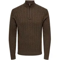 Only & Sons Pullover 'ONSLoui' cioccolato