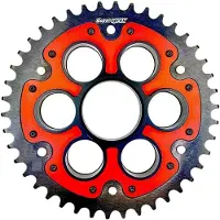 Supersprox Pignone Posteriore Stealth Ducati 525x43 Rsa737525x43red