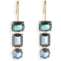 Ralph Lauren Orecchini 'ROSALINA' acqua / blu chiaro / oro