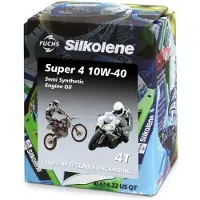 Silkolene Olio Motore Super 4 Cube 10w40 4l