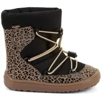 Froddo Kid's Barefoot Tex Track Wool Scarpe invernali Bambini (33, nero/marrone)