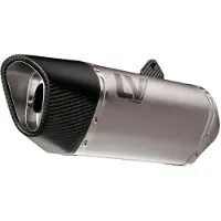 Leovince Silenziatore Omologato Lv-14 R Titanium Kawasaki Klz 1000 Abs 19-24