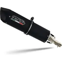 Gpr Exclusive Silenziatore Omologato Slip On Furore Evo4 Nero Aprilia Tuareg 660 25-26