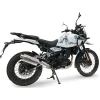 Gpr Exclusive Silenziatore Omologato Slip On Dune Triovale Titanio Royal Enfield Himalayan 450 24-25