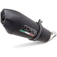 Gpr Exhaust Systems Silenziatore A Cono Omologato Gp Evo4 Black Titanium Cf Moto 400 Nk 21-22 Ref:cf.6cat.gpan.blt Titanium