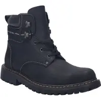 Josef seibel Boots 'Stiefelette Herren 21925-LA66600 Echtleder in schwarz' nero