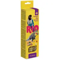 Mealberry Rio Sticks Miele E Noci Pappagalli 2x75g Snack Per Uccelli 8 Unità