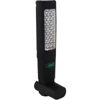 JBM Officina Portatile 24+6 Led Con Batteria Ricaricabile/con Doppio Magnete. Supporto A Cuneo E Base Magnetica