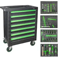 JBM Carrello Portautensili 7 Cassetti Uguali