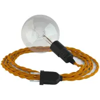 Creative Cables Cavo Della Lampada Snake Twisted 5m