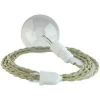 Creative Cables Cavo Della Lampada Snake Twisted 3m