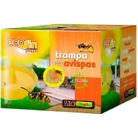 Flower Trappola per vespe Ecofin riutilizzabile, ecologica, con esca attrattiva inclusa -