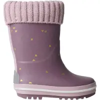 Name It Mini Stivale di gomma 'NMFNoa' giallo / orchidea / lilla pastello