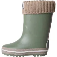 Name it Stivale di gomma 'NMMNOAH' marrone chiaro / talpa / verde / bianco