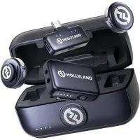 Hollyland LARK M3 Combo 2TX + 1RX USB-C + 1RX Fotocamera, Space Grigio