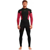 Quiksilver Muta In Neoprene A Maniche Lunghe Con Cerniera Sulla Schiena Prologue 4/3 Mm