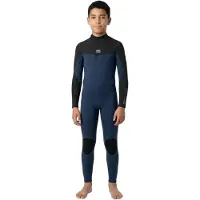 Mystic Muta In Neoprene Con Maniche Lunghe E Zip Sulla Schiena Per Ragazzi Star 3/2 Mm Fl