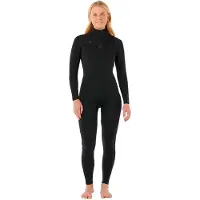 Rip Curl Muta In Neoprene A Maniche Lunghe Con Zip Sul Petto Per Donna Dawn Patrol Pro 3/2 Mm