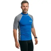 Abysstar Rash Guard A Maniche Corte Tijuana