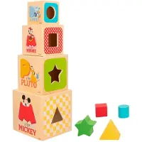 Woomax Figure In Legno Impilabili 8 Pezzi